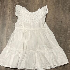 OshKosh B'gosh White Ruffle Dress